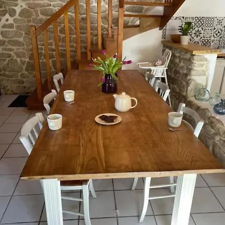 Maison De Pecheur Bord De Mer Bois Et Pierre 6-8 Pers Plobannalec Exterior foto